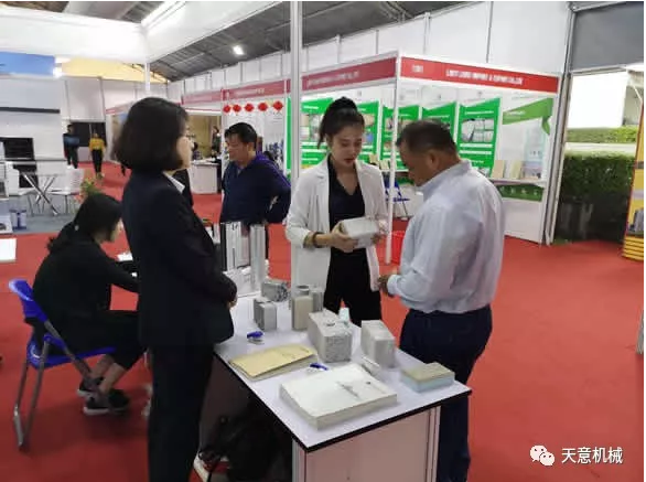 陽(yáng)春三月，天意機(jī)械亮相2019年越南河內(nèi)建材展